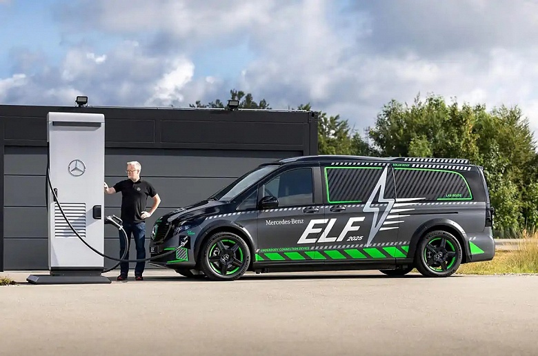 Этот Mercedes-Benz с батареей 100 кВт·ч заряжается всего за 10 минут