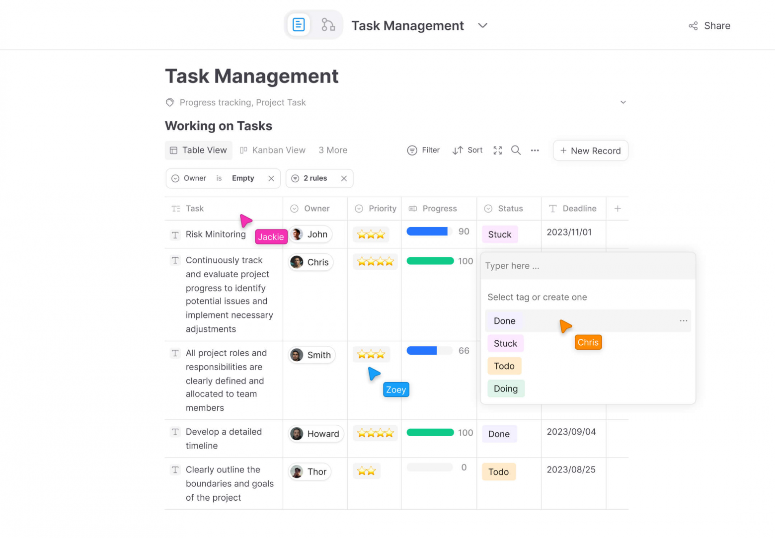 Интерфейс Affine