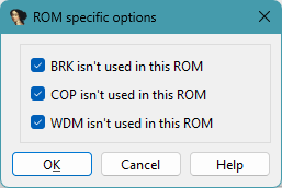 Возможность настройки опкодов