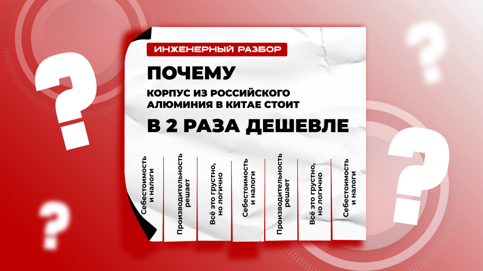 Парадокс импортозамещения: почему корпус из русского алюминия в Китае вдвое дешевле, чем в России? - 1