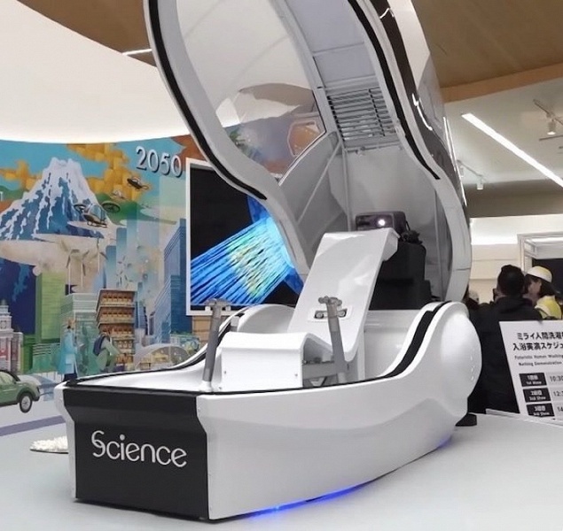 Представлена «человеческая стиральная машина будущего» - 1 Представлена «человеческая стиральная машина будущего»