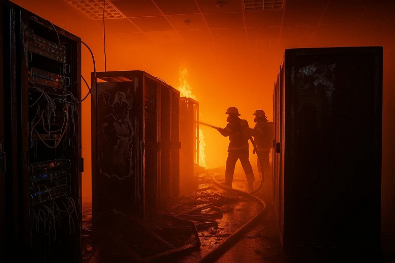 Пожар уничтожил 858 ТБ данных и парализовал работу правительства Южной Кореи - 1 Пожар уничтожил 858 ТБ данных и парализовал работу правительства Южной Кореи