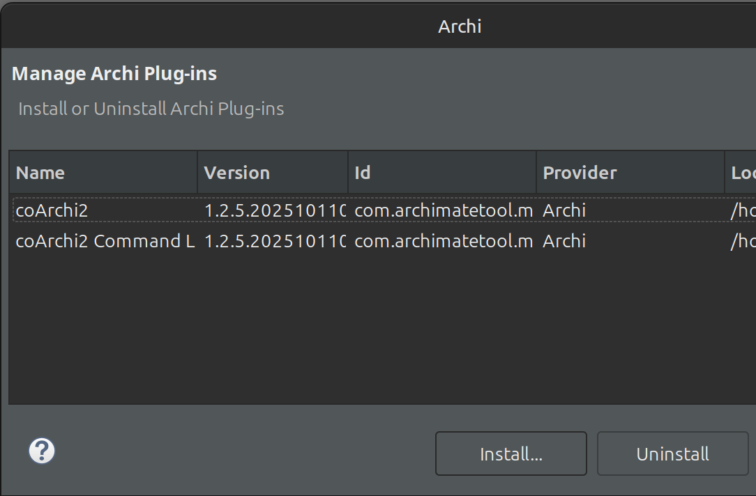 Как собрать плагин Archi самостоятельно - 13