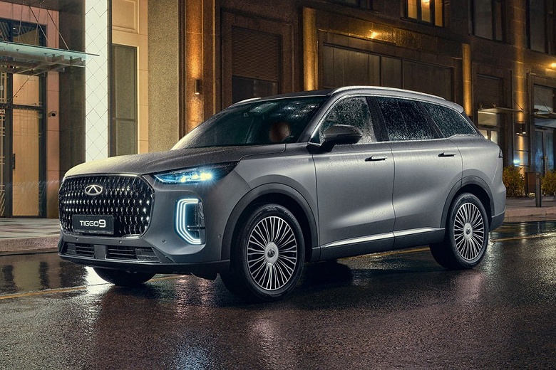 Chery Tiggo 9 с другим шильдиком, который собирают в России: первый кроссовер Tenet T9 зарегистрирован в РФ