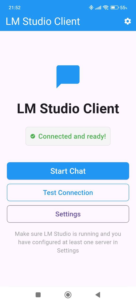 Мобильный клиент для LM Studio с удаленным доступом - 1 Мобильный клиент для LM Studio с удаленным доступом - 1