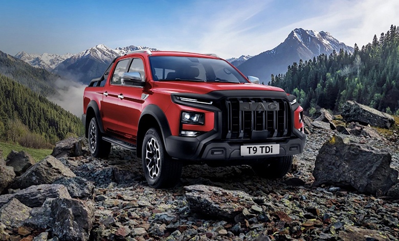 Внедорожник с 8-ступенчатым «автоматом», полным приводом и корнями Toyota Hilux российской сборки появился у дилеров: российский JAC T9 не отличается от «китайца» - 1 Внедорожник с 8-ступенчатым «автоматом», полным приводом и корнями Toyota Hilux российской сборки появился у дилеров: российский JAC T9 не отличается от «китайца»