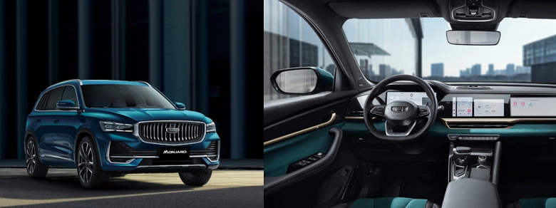 Geely Monjaro 2026 уде появились в салонах Минска: дешевле и лучше оснащённые
