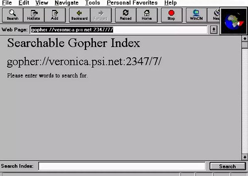 Какой была бы Всемирная паутина, если бы вместо WWW был Gopher - 5