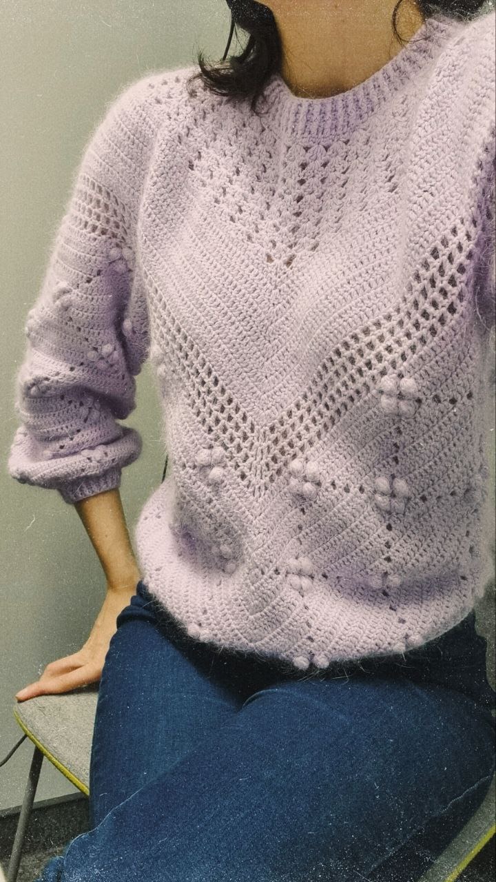 Пример такого свитера джемпера