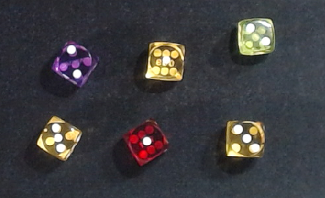 Рис. 4 - Профессиональные игральные кости  