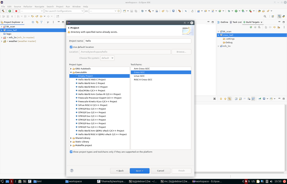 Некрокомпиляция или как собрать OpenWatcom для QNX4 под Debian 12 и прикрутить его к Eclipse - 2