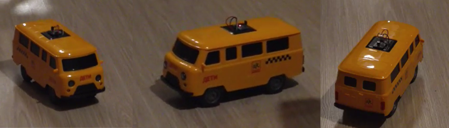 наземные испытания образца