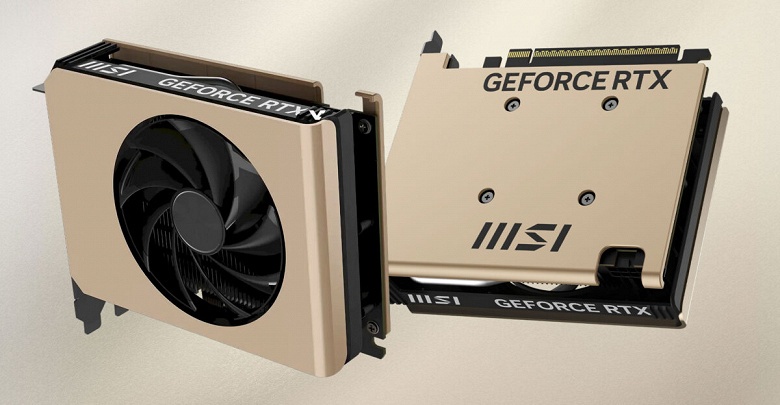 Видеокарта цвета хаки. MSI представила компактную GeForce RTX 5050 INSPIRE 2X формата ITX