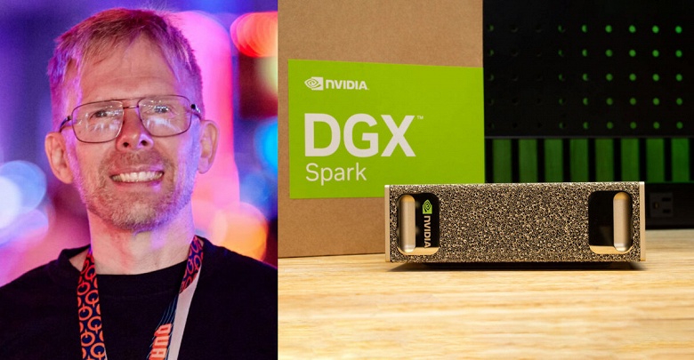 Домашний мини-суперкомпьютер Nvidia DGX Spark не обеспечивает и половины заявленной производительности? Джон Кармак пожаловался на работу ПК - 1 Домашний мини-суперкомпьютер Nvidia DGX Spark не обеспечивает и половины заявленной производительности? Джон Кармак пожаловался на работу ПК