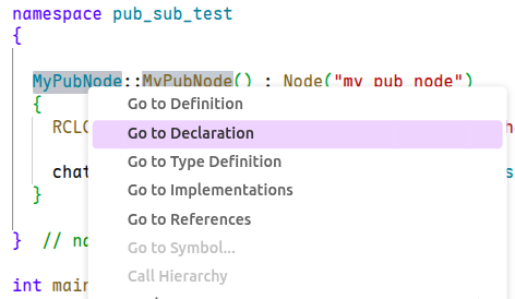 Первый опыт использования новой IDE для ROS2 - 13 Первый опыт использования новой IDE для ROS2 - 13