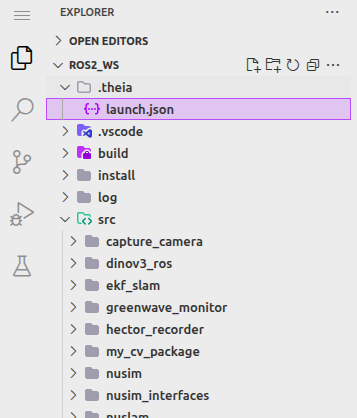 Первый опыт использования новой IDE для ROS2 - 14 Первый опыт использования новой IDE для ROS2 - 14