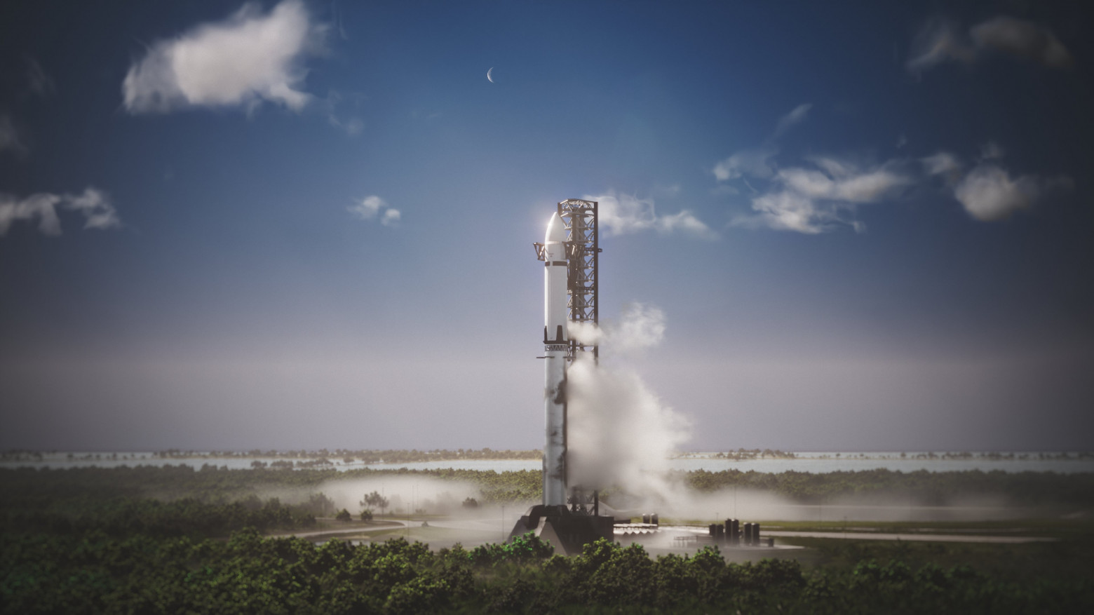 На Луну и дальше. Компания SpaceX обновила концепцию лунного посадочного модуля - 7 На Луну и дальше. Компания SpaceX обновила концепцию лунного посадочного модуля - 7