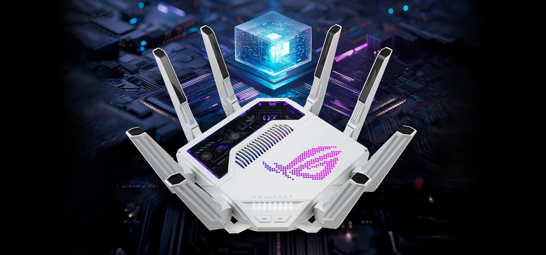 Роутер по цене полноценного ПК. Asus представила ROG Rapture GT-BE19000AI &mdash; первый в мире маршрутизатор с ИИ и блоком NPU