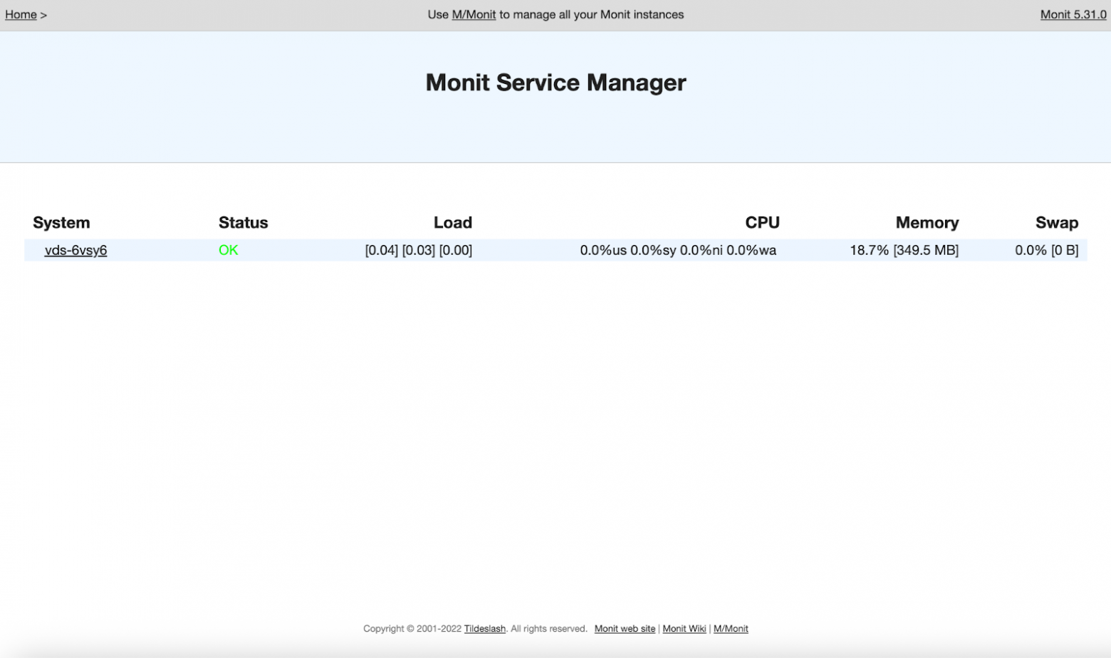 Спокойствие админа: автоматический мониторинг и Telegram-уведомления с Monit - 5 Спокойствие админа: автоматический мониторинг и Telegram-уведомления с Monit - 5