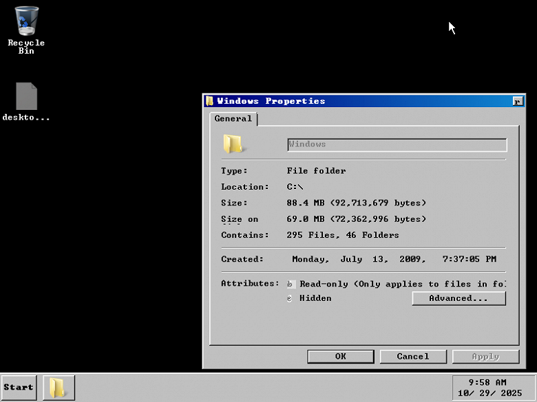 Windows 7 «упаковали» в 70 МБ — и она загружается - 1 Windows 7 «упаковали» в 70 МБ — и она загружается