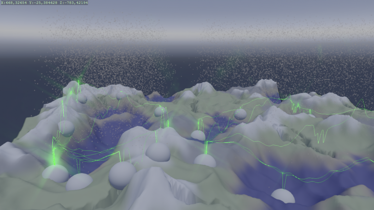 Генерация погодных условий