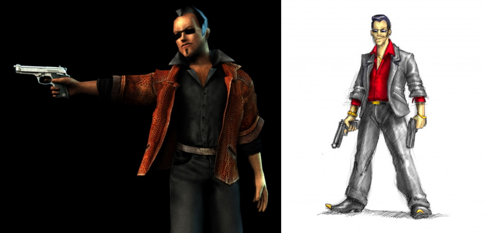 Так бы выглядел главный герой, по изначальной задумке