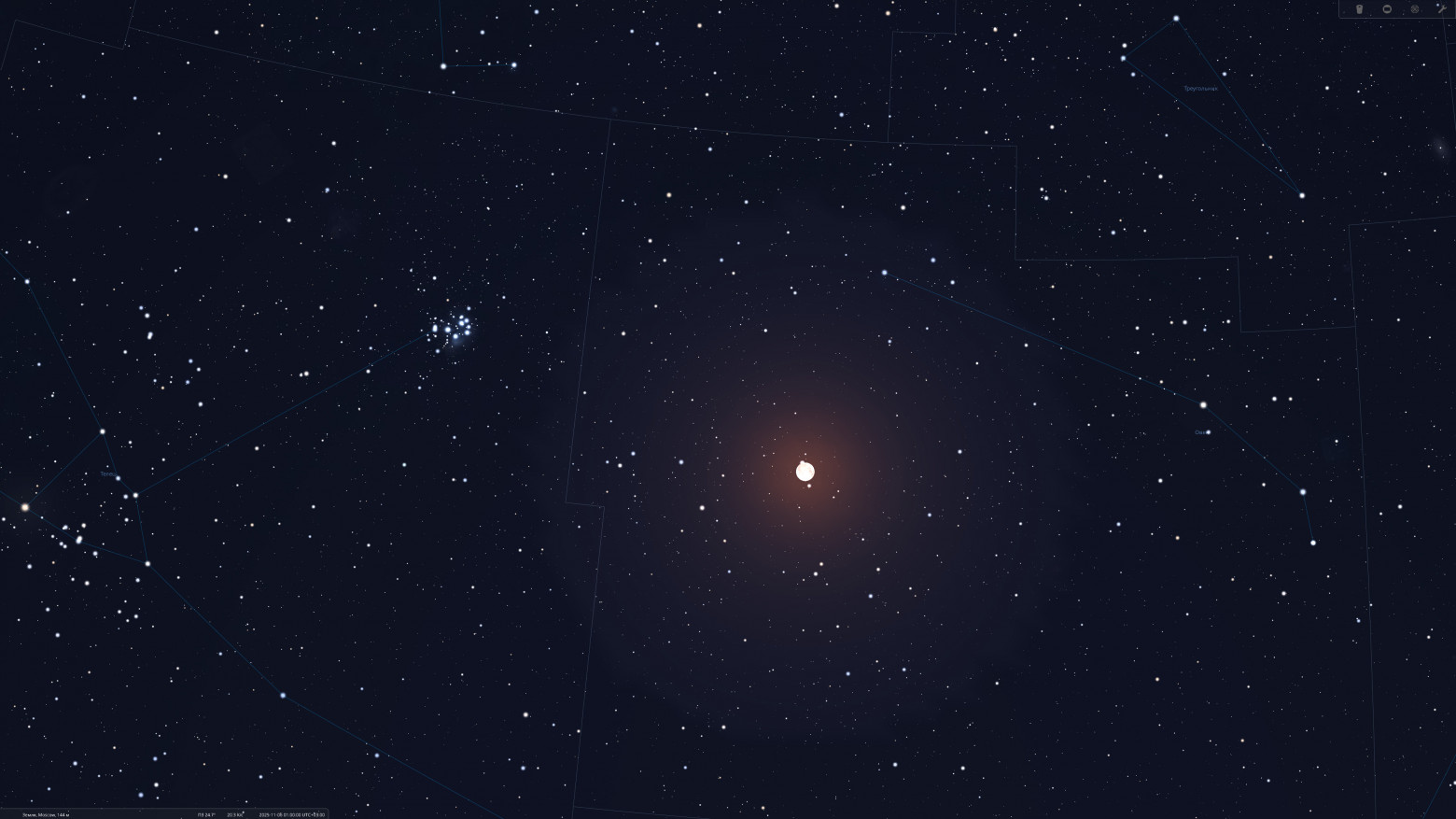 Ноябрь 2025. Астрономический календарь - 6