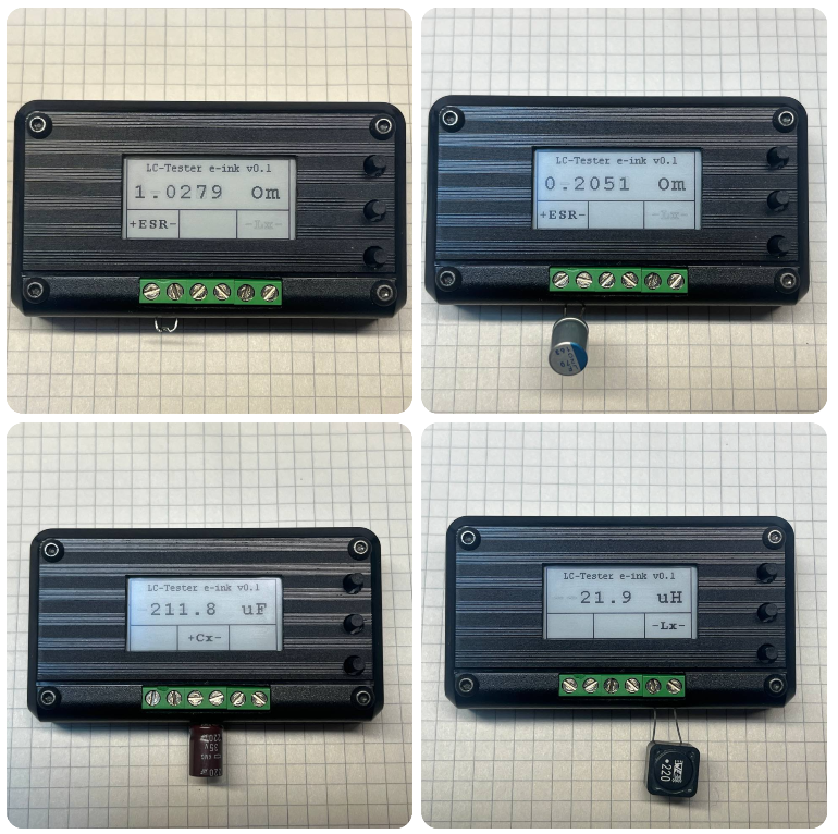 Рис.12. Результаты измерений.