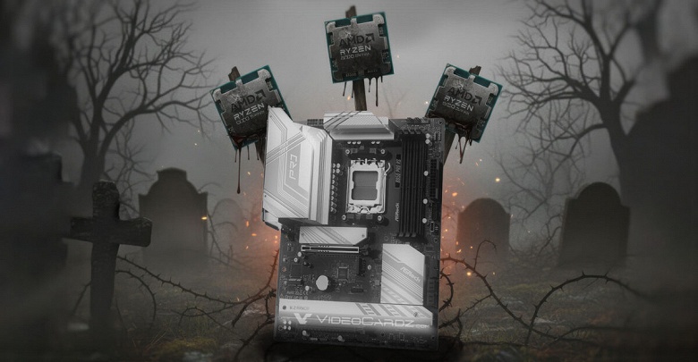 Одна плата ASRock умудрилась убить три процессора Ryzen 7 9700X - 1 Одна плата ASRock умудрилась убить три процессора Ryzen 7 9700X