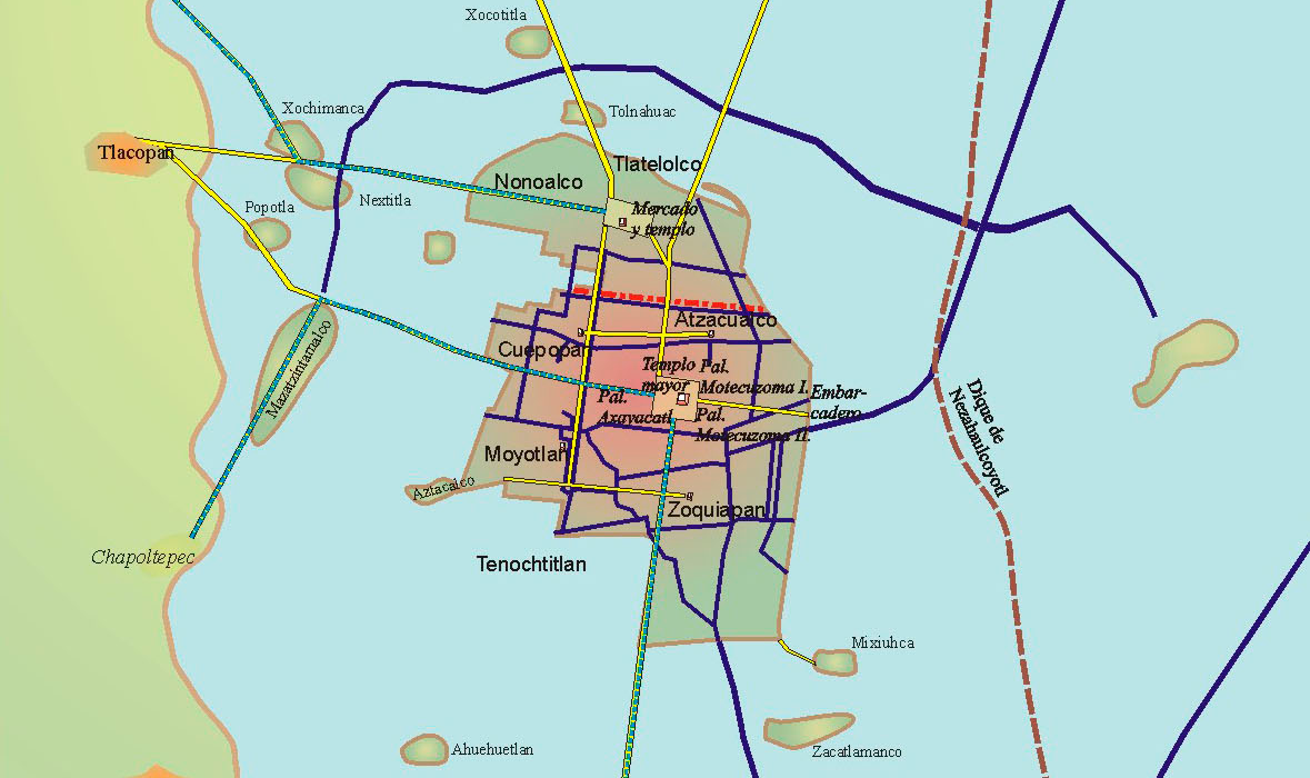 3D-реконструкция древних городов: Теночтитлан-Мехико - 14
