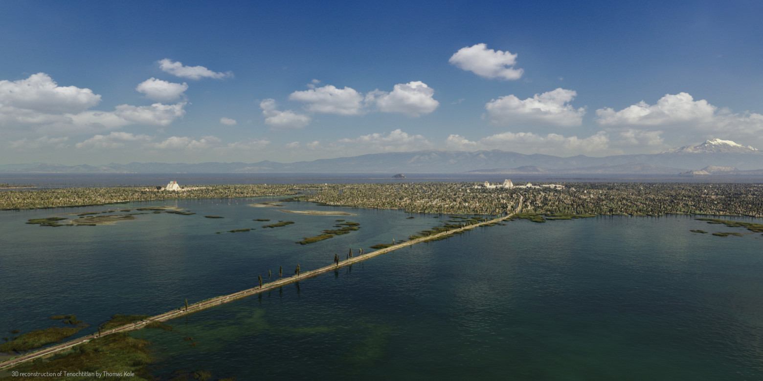 3D-реконструкция древних городов: Теночтитлан-Мехико - 26