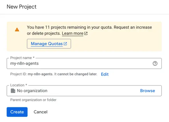 new project new project