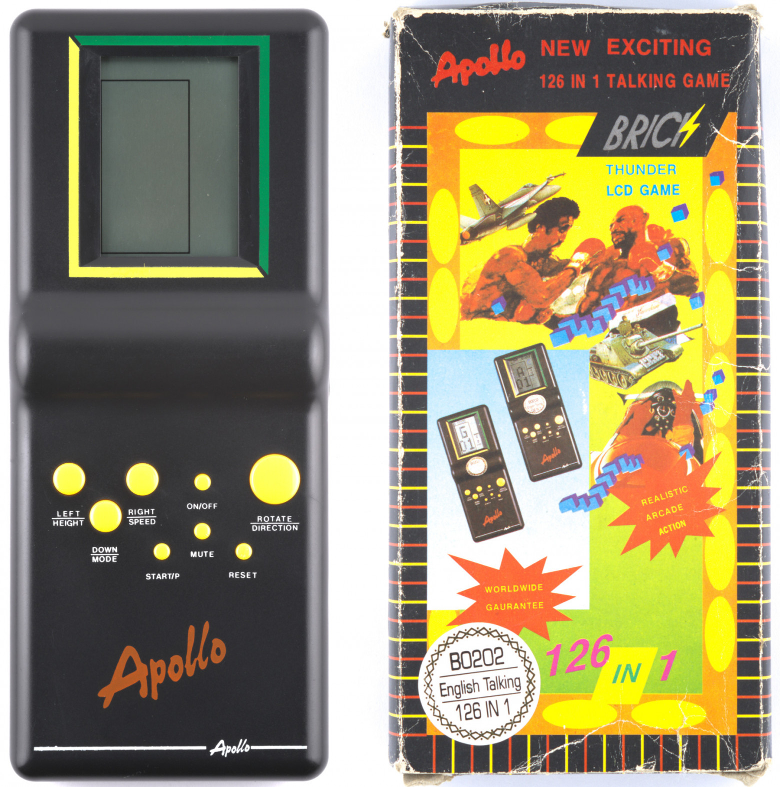 Стандартный для линейки Apollo корпус и коробка