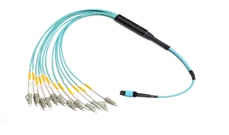 Fanout кабели на 12 симплексных волокон