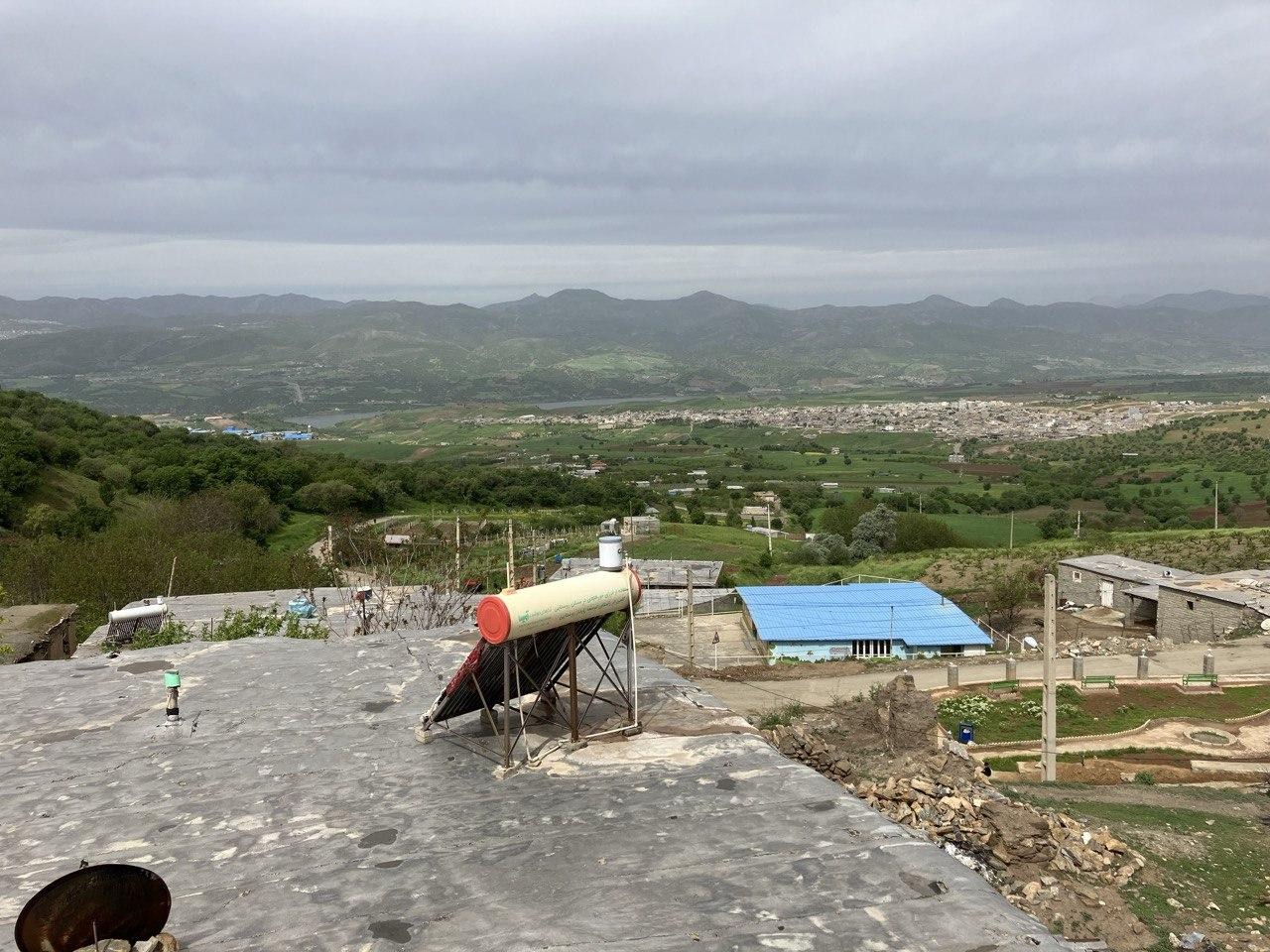 Утренний вид с крыши