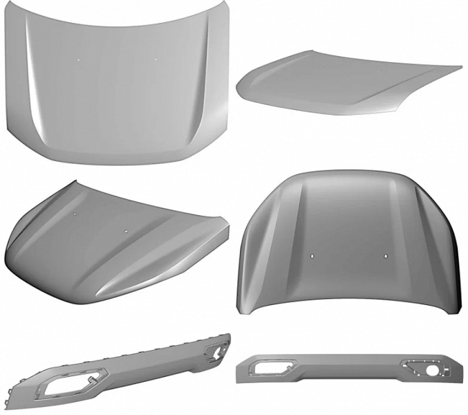 Первый кроссовер АвтоВАЗа &mdash; Lada Azimut &mdash; готовится к выходу. Производитель запатентовал капот, колпаки и накладки бампера