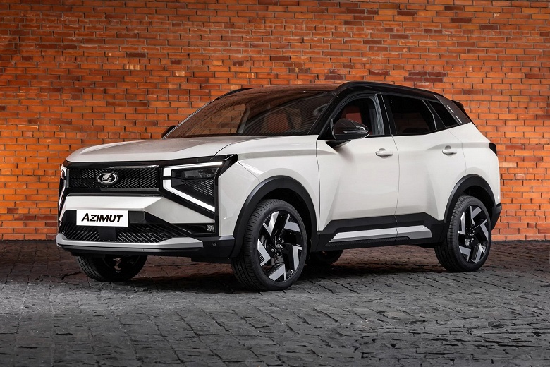 Первый кроссовер АвтоВАЗа &mdash; Lada Azimut &mdash; готовится к выходу. Производитель запатентовал капот, колпаки и накладки бампера