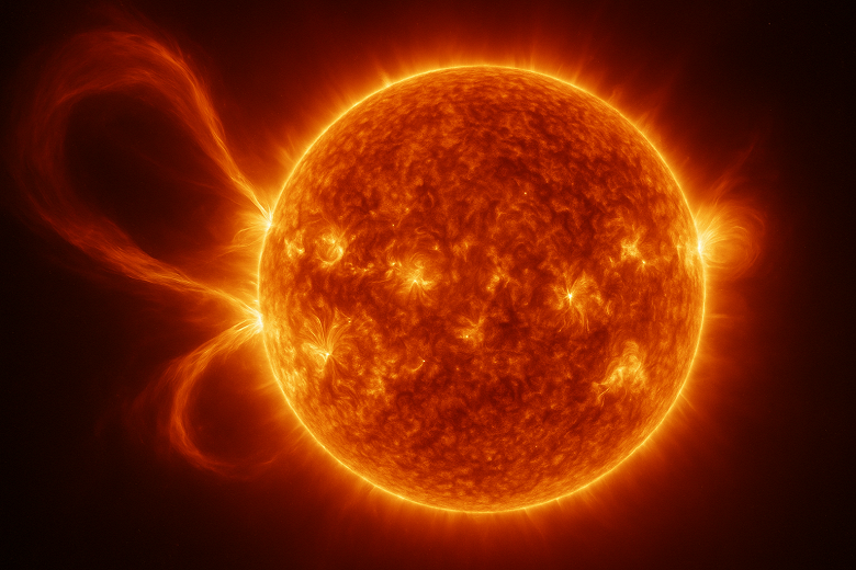 К Земле движутся два выброса солнечной плазмы: ожидаются умеренные магнитные бури уровня G2&ndash;G3