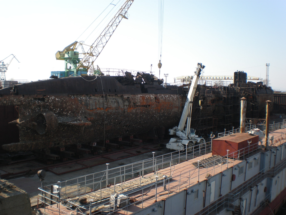 К-431 на разделке