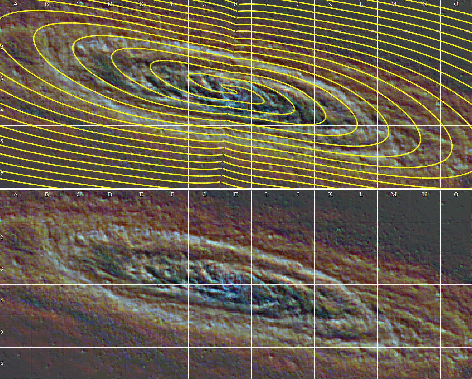 Рис. 4. Спираль спутника СМЧД Z1. Кольцевая часть исключена.