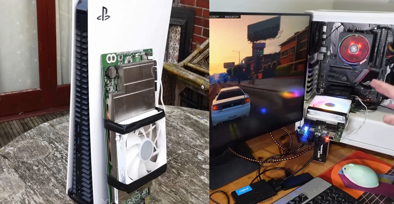 За 100-120 долларов можно получить почти готовый ПК из урезанной платформы от PlayStation 5. Плата BC-250 неплохо показывает себя в современных играх - 1 За 100-120 долларов можно получить почти готовый ПК из урезанной платформы от PlayStation 5. Плата BC-250 неплохо показывает себя в современных играх