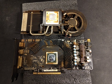 Как будто курил не владелец ПК, а сама видеокарта. Редкая GeForce 9800GT 10 лет работала у заядлых курильщиков и превратилась в &laquo;копчёность&raquo;