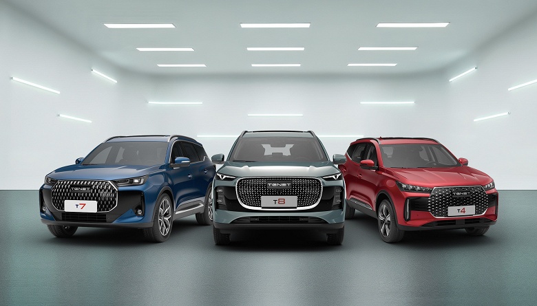 Отечественный Tenet уже обошёл Belgee, а Chery теряет позиции в России