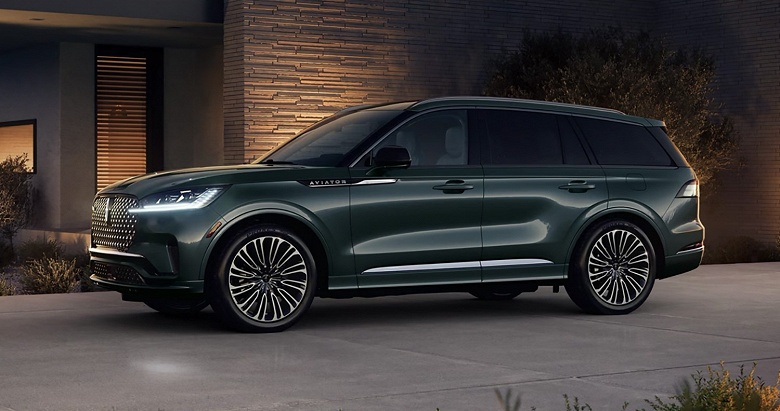Роскошный Lincoln Aviator 2025 добрался до России: 406 л.с., 10-ступенчатый «автомат», адаптивная подвеска и автономное вождение — за 13,5 млн рублей - 1 Роскошный Lincoln Aviator 2025 добрался до России: 406 л.с., 10-ступенчатый «автомат», адаптивная подвеска и автономное вождение — за 13,5 млн рублей