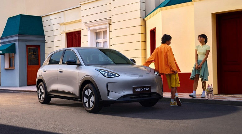 Самый продаваемый электромобиль в Китае в 2025 году теперь будут собирать в Белоруссии. Предзаказы на Geely EX2 уже принимают по цене от 44,9 белорусских рублей (1 млн российских)