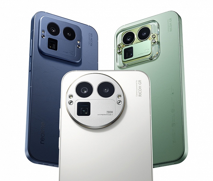 7000 мАч, 120 Вт, 200-мегапиксельная камера Ricoh GR, 2K 144 Гц, IP69, Snapdragon 8 Elite Gen 5 &mdash; от 1100 евро. В Европе Realme GT8 Pro будет в два раза дороже, чем в Китае