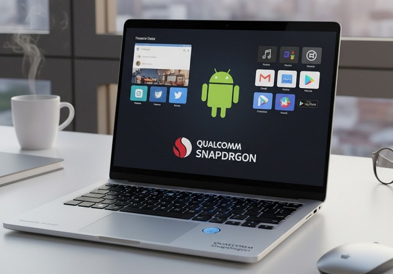 Нас ждут ноутбуки с Android и компьютерными SoC Snapdragon X? Qualcomm работает над поддержкой этой ОС своими SoC