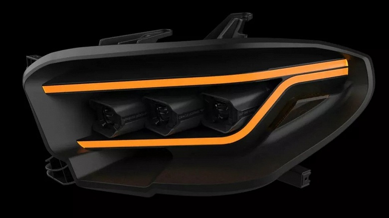 Представлены первые в мире безлинзовые светодиодные автомобильные фары. Oracle Lighting сделала их ещё и модульными