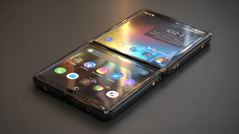 Компактный флагман-раскладушка с экранами 7,6 и 5,5 дюйма и соотношением сторон 14:10 получит перископическую камеру