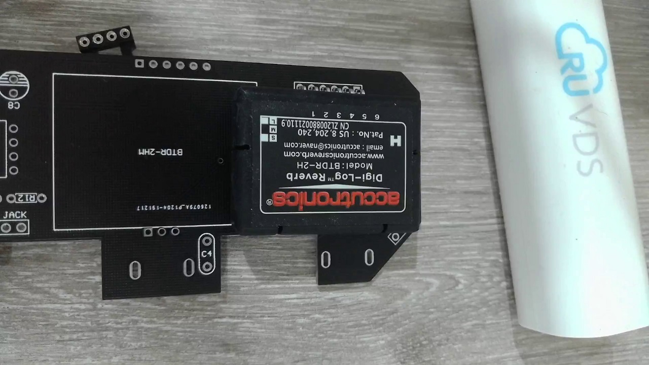 Стерео из моно: ревербератор на модуле Accutronics (Belton) Digi-Log BTDR-2 - 23